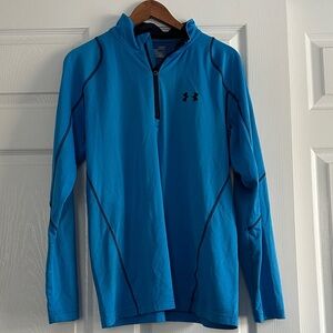 Under Armour Bright Blue Quarter-Zip Training Top